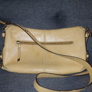 Coach Tan Leather Crossbody Bag